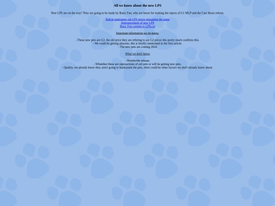 LittlestBlogShop/Site content/LBSnews screenshot