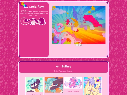 art/Art Galleries/MyLittlePony screenshot