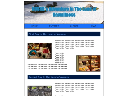 entries screenshot