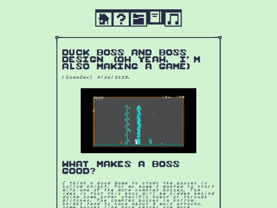 BlogPosts/duckboss screenshot