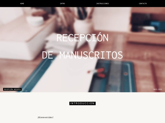recepcion_manuscritos screenshot