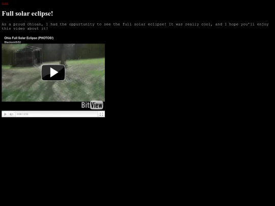 fulleclipse screenshot
