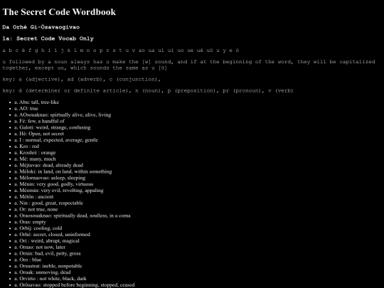 languages/secretcodevocab screenshot