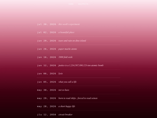 blog screenshot