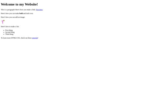 index screenshot