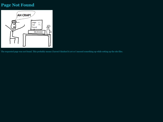 not_found screenshot