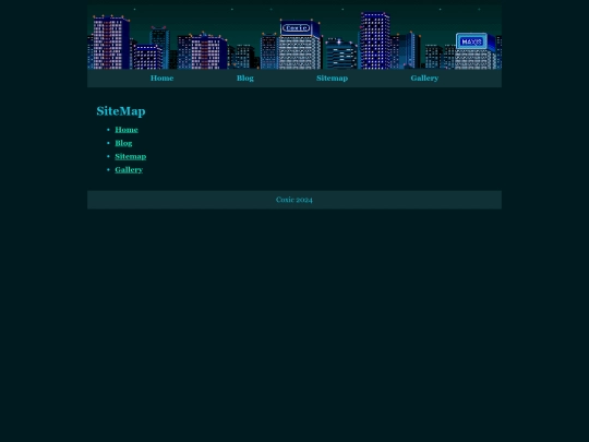 sitemap screenshot