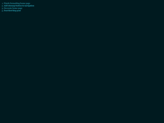 todo screenshot