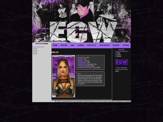 Roster/AnnaJay screenshot