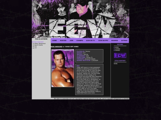 Roster/Awesome screenshot