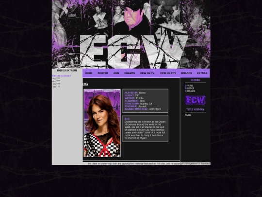 Roster/Lita screenshot
