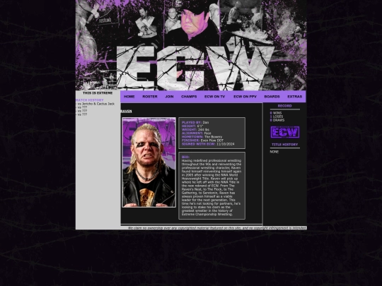 Roster/Raven screenshot