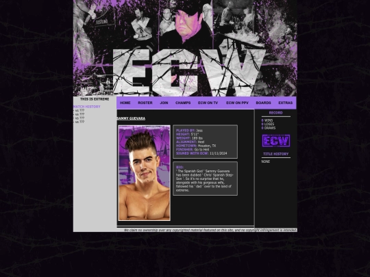 Roster/SammyGuevara screenshot