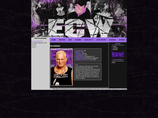 Roster/Sandman screenshot