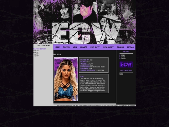 Roster/Tay screenshot