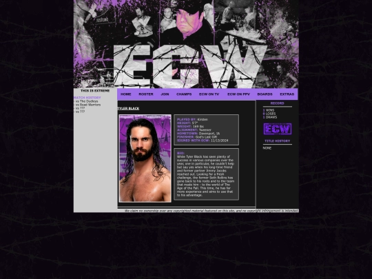 Roster/TylerBlack screenshot