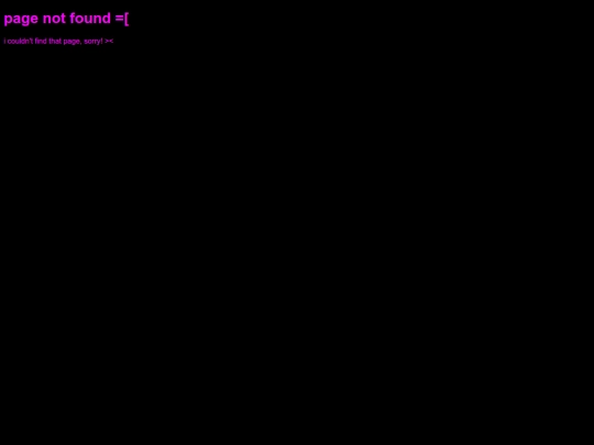 not_found screenshot