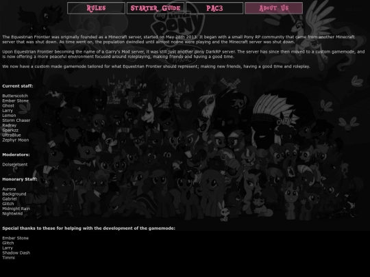 info/about screenshot