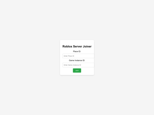 rblxserverjoin screenshot