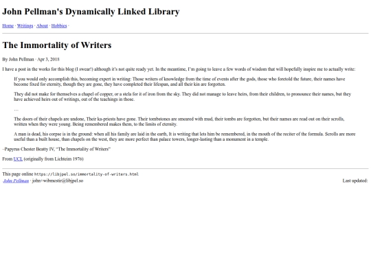 immortality-of-writers screenshot