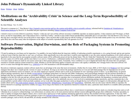 scientific-archivability screenshot