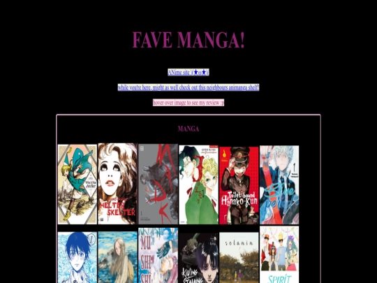 animanga/manga screenshot