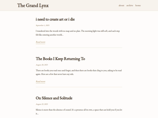 blog screenshot