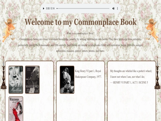 commonplace screenshot