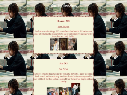 obsessions screenshot