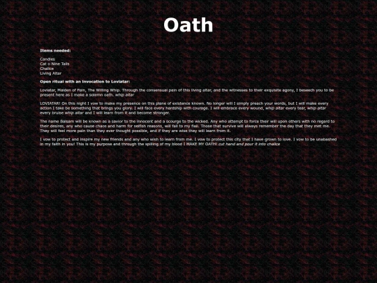 oath screenshot