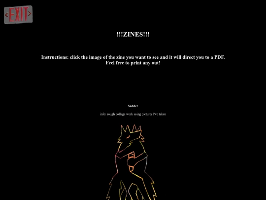 aZines screenshot