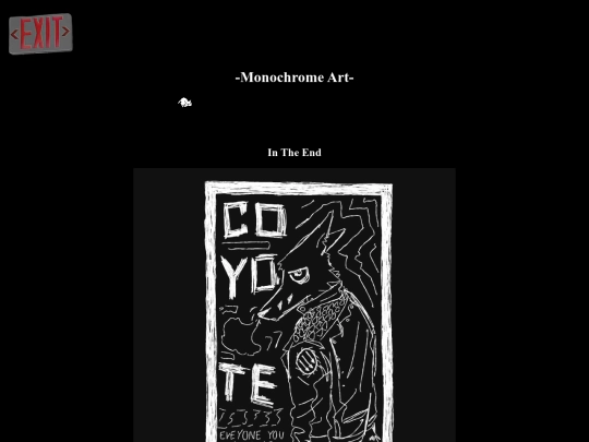 monochrome screenshot