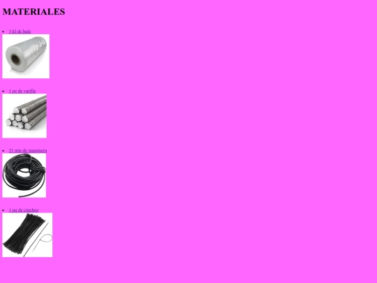 materiales screenshot