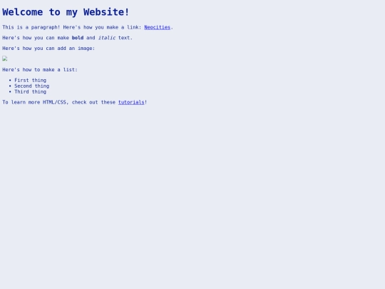 interests screenshot