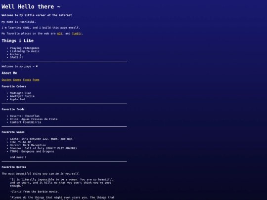 index screenshot