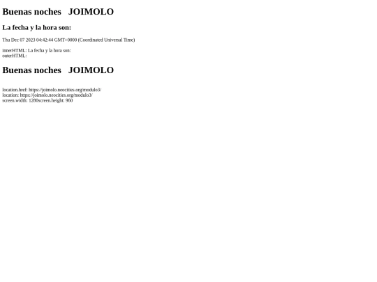 modulo3 screenshot