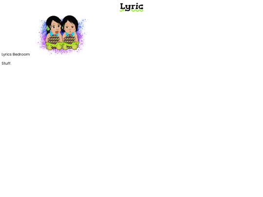 lyric screenshot