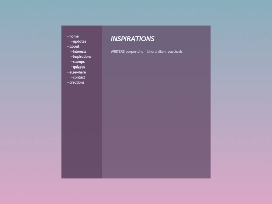 inspirations screenshot
