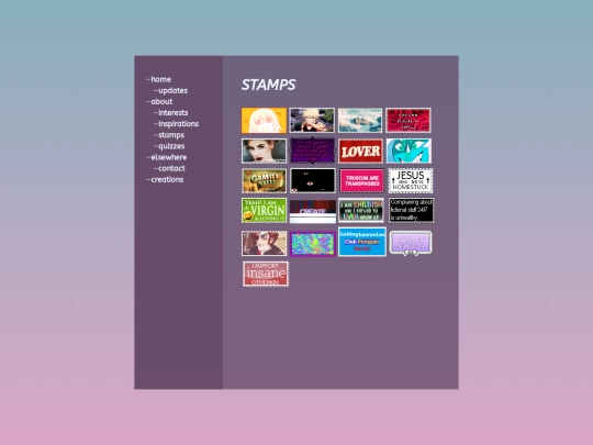 stamps screenshot