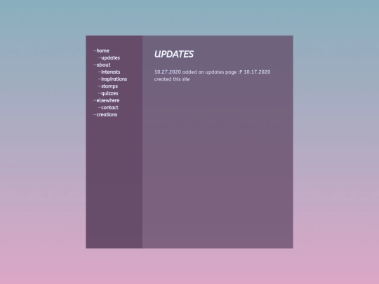 updates screenshot