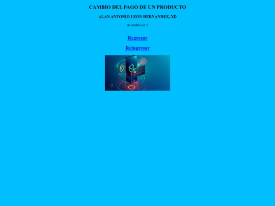 cambio screenshot
