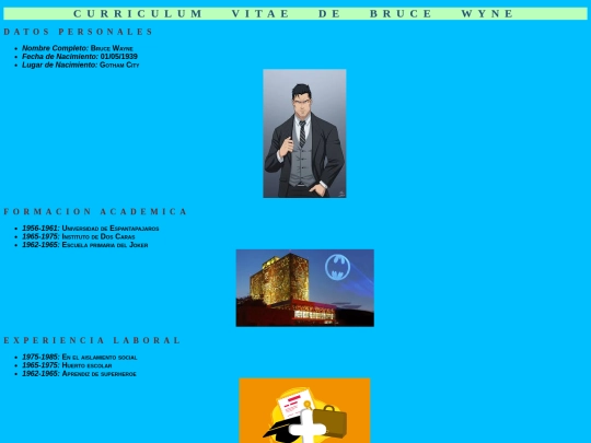 curriculum screenshot