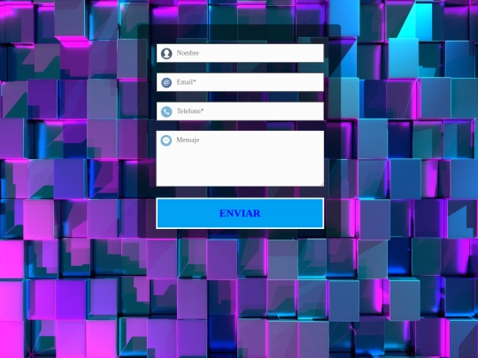 proyecto cursos/formulario screenshot