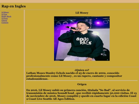 proyecto paisajes screenshot