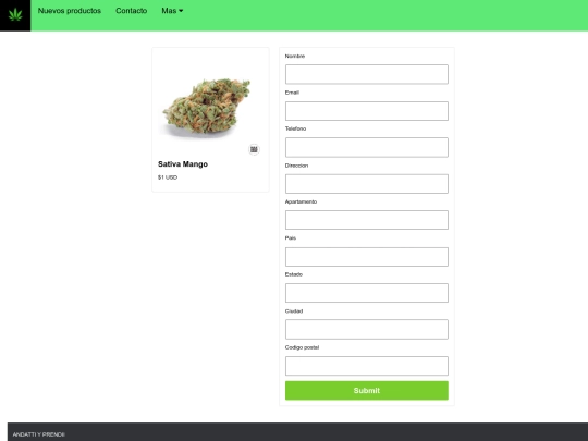 Sativa venta screenshot