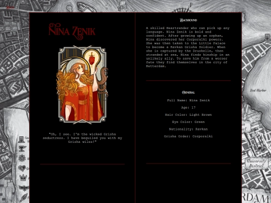 sixofcrowssite/nina screenshot