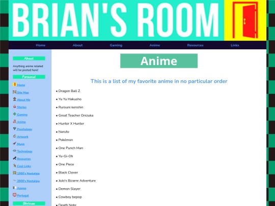 Anime/FavoriteAnimeList screenshot
