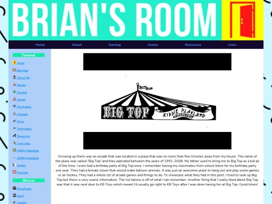 Stories/BigTop screenshot
