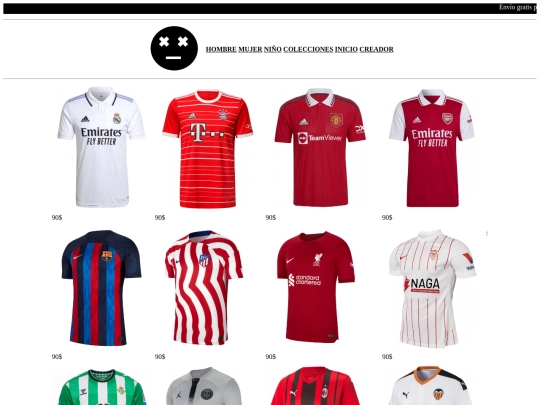 PF/7equipaciones screenshot