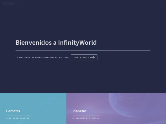 InfinityWorld screenshot